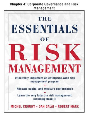 cover image of Corporate Governence and Risk Management